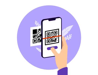 QR code creation steps